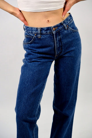 Vintage 70s Wrangler Mid Waist Cropped Bootcut Jeans - XS