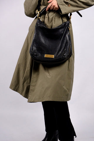 Preloved Marc by Marc Jacobs Designer Leder Hobo Umhängetasche