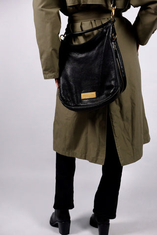 Preloved Marc by Marc Jacobs Designer Leder Hobo Umhängetasche