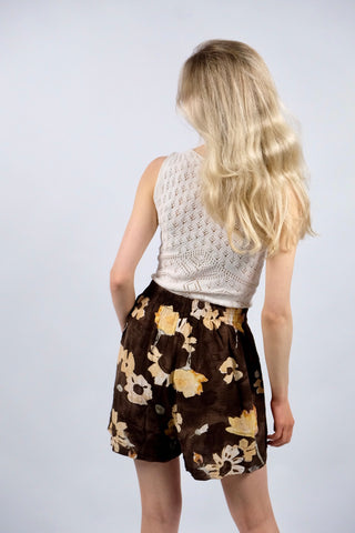 Vintage 90s/00s Stefanel Premium Viskose Mix Lochstrick Top - XS