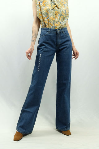 Vintage 00s Deadstock Mid Waist Flared Leg Jeans - XXS, XXS/XS, XS, XS/S & S