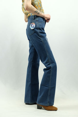 Vintage 00s Deadstock Mid Waist Flared Leg Jeans - XXS, XXS/XS, XS, XS/S & S