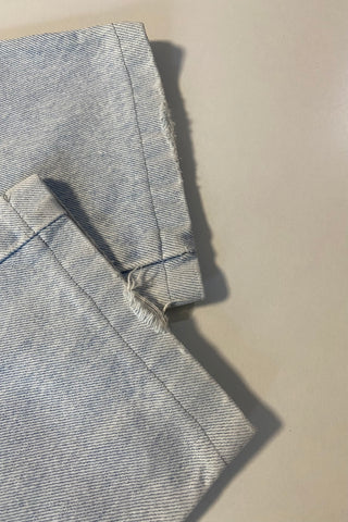 80s Jeans made in Italy von der Marke Closed – stone washed in Hellblau, typischer Mom Fit und hohe Taille, ideal für eine XXS – ein absolutes Highlight