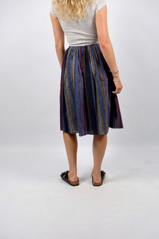 Vintage 80s/90s Betty Barclay High Waist Streifen Rock - XS