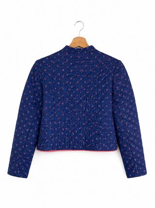 Vintage 70s Landhaus Trachten-Steppjacke - XS
