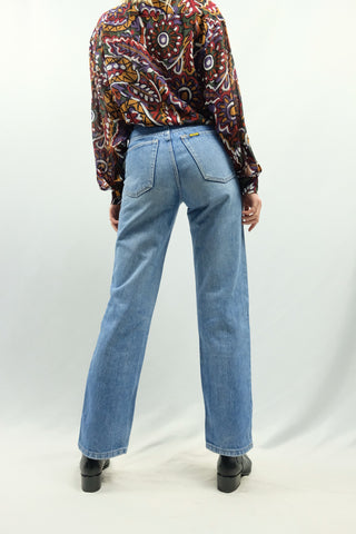 Vintage 70s/80s High Waist Straight Leg Jeans - XS