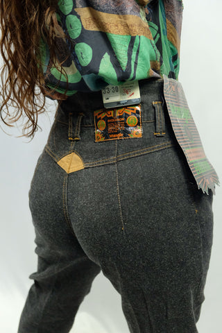 Vintage 80s/90s Deadstock Wrangler High Waist Mom Jeans - L